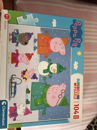 Puzzle Peppa Pig 104 piezas Maxi