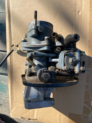 Carburador Weber 32 IBA 20 con colector