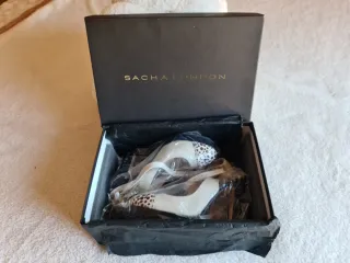 Zapatos Sacha London Talla 38 Blanco