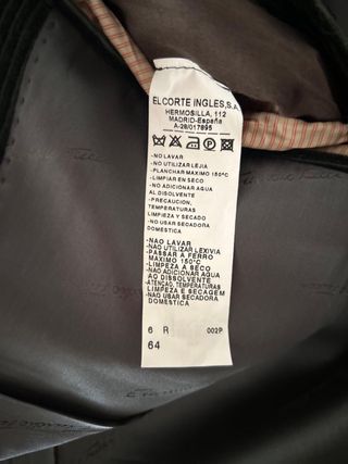 Americana de caballero de pana Emidio Tucci