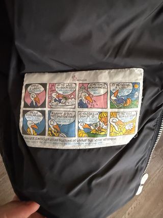 Chaqueta Moncler Negra Corta