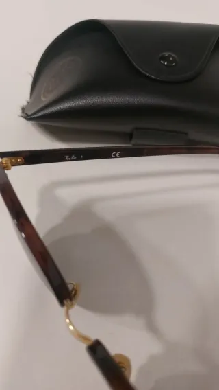 Gafas de sol Ray-Ban Marrón y Dorado