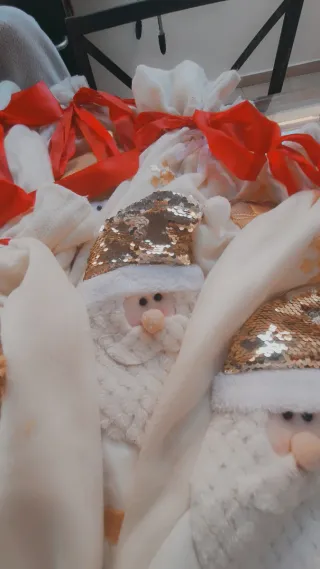 6 Fundas Sillas Navidad Papá Noel