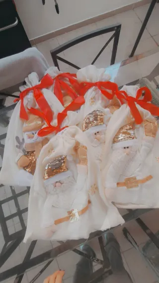 6 Fundas Sillas Navidad Papá Noel