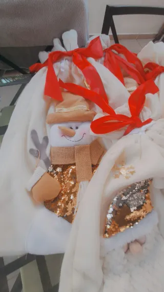 6 Fundas Sillas Navidad Papá Noel