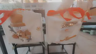 6 Fundas Sillas Navidad Papá Noel