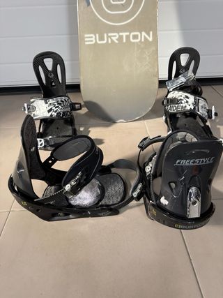 Tabla Snow Burton Cruzer + 2 Pares Fijaciones