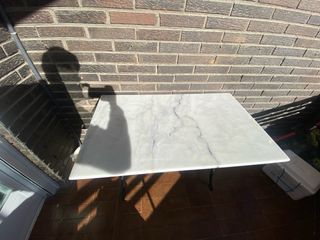 Tavolo Marmo 60x100cm (70cm Alto)