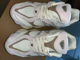 New Balance 9060 Mujer Beige/Rosa Nuevas