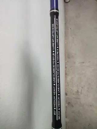 Caña de pescar Mustad Spinning Jigging