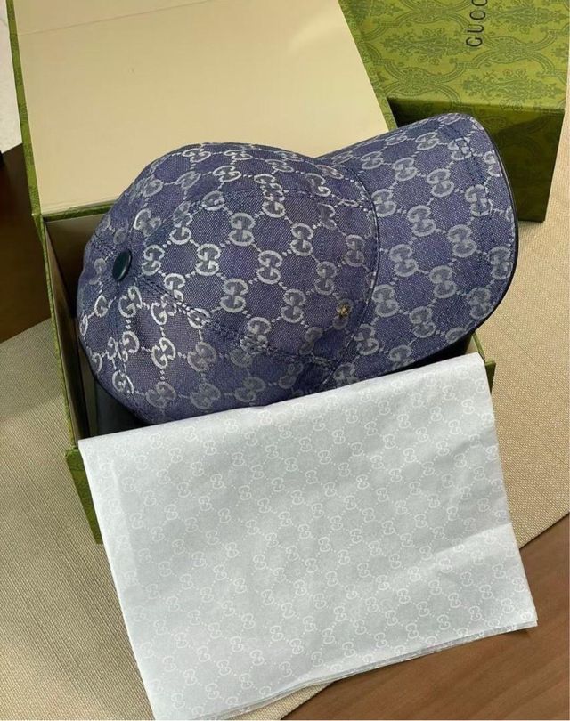 Gorra Gucci Original Azul