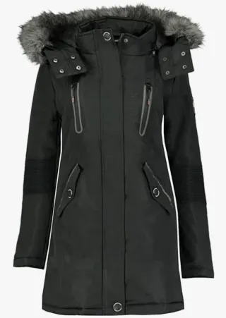 Parka Geographical Norway Negra Mujer