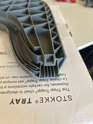 Vassoio Stokke grigio