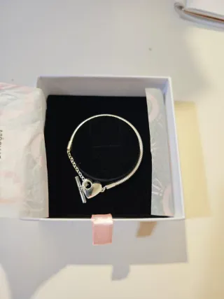 Pulsera Pandora Corazón Plata