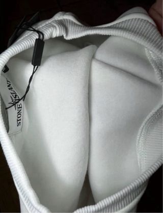 Sudadera Stone Island Blanca
