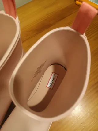 Botas de agua Hunter rosas