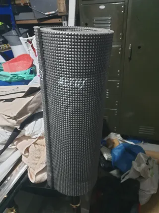 Colchoneta de gimnasia texturizada