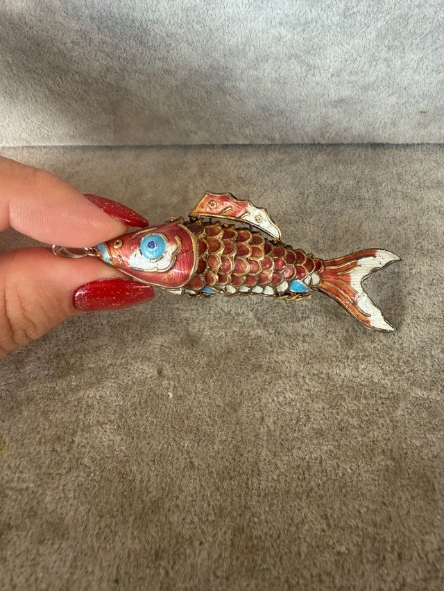 Colgante Plata 925 Diseño Pez