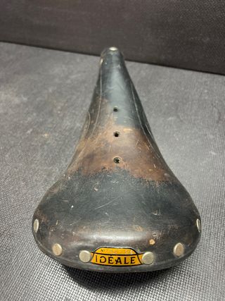 Sillín Bicicleta Cuero IDEALE Vintage