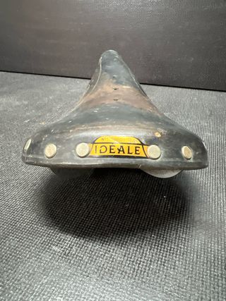 Sillín Bicicleta Cuero IDEALE Vintage