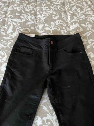 Pantalón negro Push Up lentejuelas