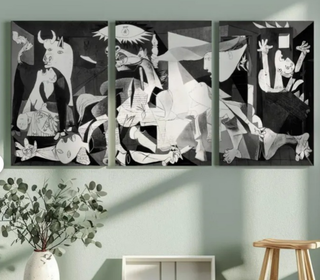 Cuadro Guernica Picasso 3 lienzos