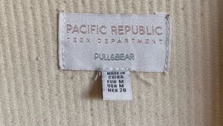 Sobrecamisa Patchwork PACIFIC REPUBLIC Talla M