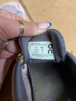 Zapatillas On Mujer Talla 39