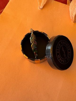 Colgante Pluma Thomas Sabo Multicolor