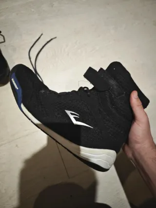 Botas Boxeo Everlast Negras y Azules