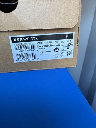 SALOMON X Braze Zapatillas Outdoor para Hombre, Bá