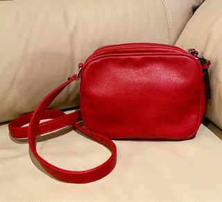 Bolso bandolera rojo