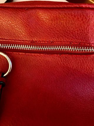 Bolso bandolera rojo