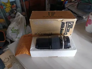 Objetivo Nikon Nikkor F 200mm f/4