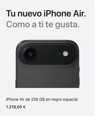 iPhone 17 Air 256GB Nero SIGILLATO!!!