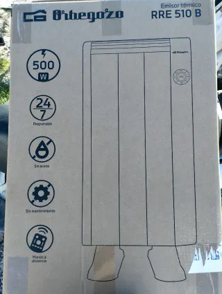 Calefactor Orbegozo Emisor Térmico 500W Nuevo