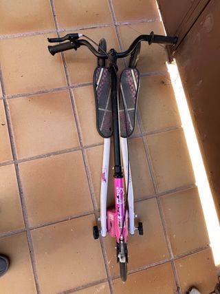 Triciclo Patinete Rosa