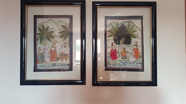 Juego de 2 cuadros decorativos, uno 35€ los dos 80