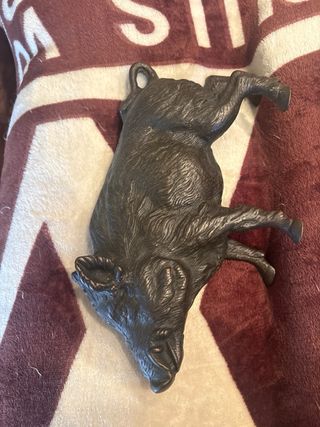 Jabalí de Bronce Decorativo