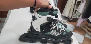 Patines Oxelo Talla 38-41 Us y protecciónes