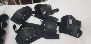 Patines Oxelo Talla 38-41 Us y protecciónes