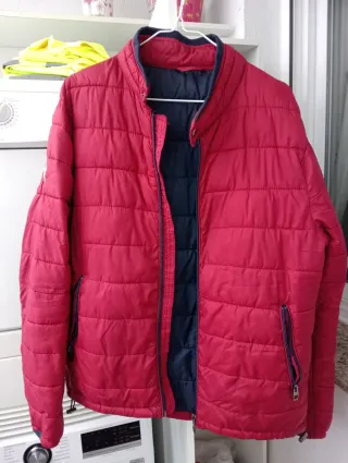 Chaqueta hombre roja