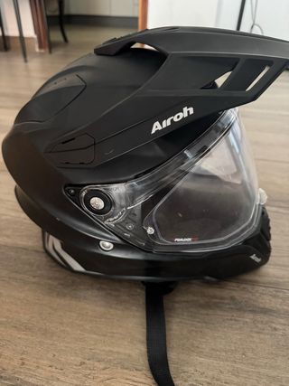 Casco Airoh Commander Negro Mate Talla M