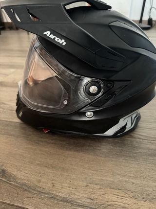 Casco Airoh Commander Negro Mate Talla M
