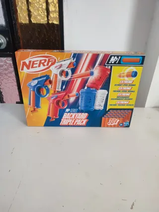 Pack 3 Pistolas Nerf Backyard Triple