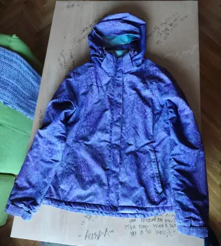 Chaqueta Berg Morada Estampada