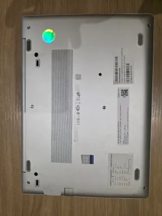 Portátil HP Elitebook Plata