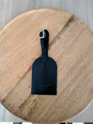 Porta etiquetas en piel Montblanc