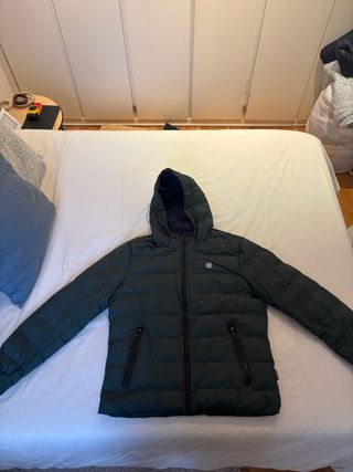 Plumífero Silbon verde