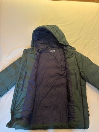 Plumífero Silbon verde